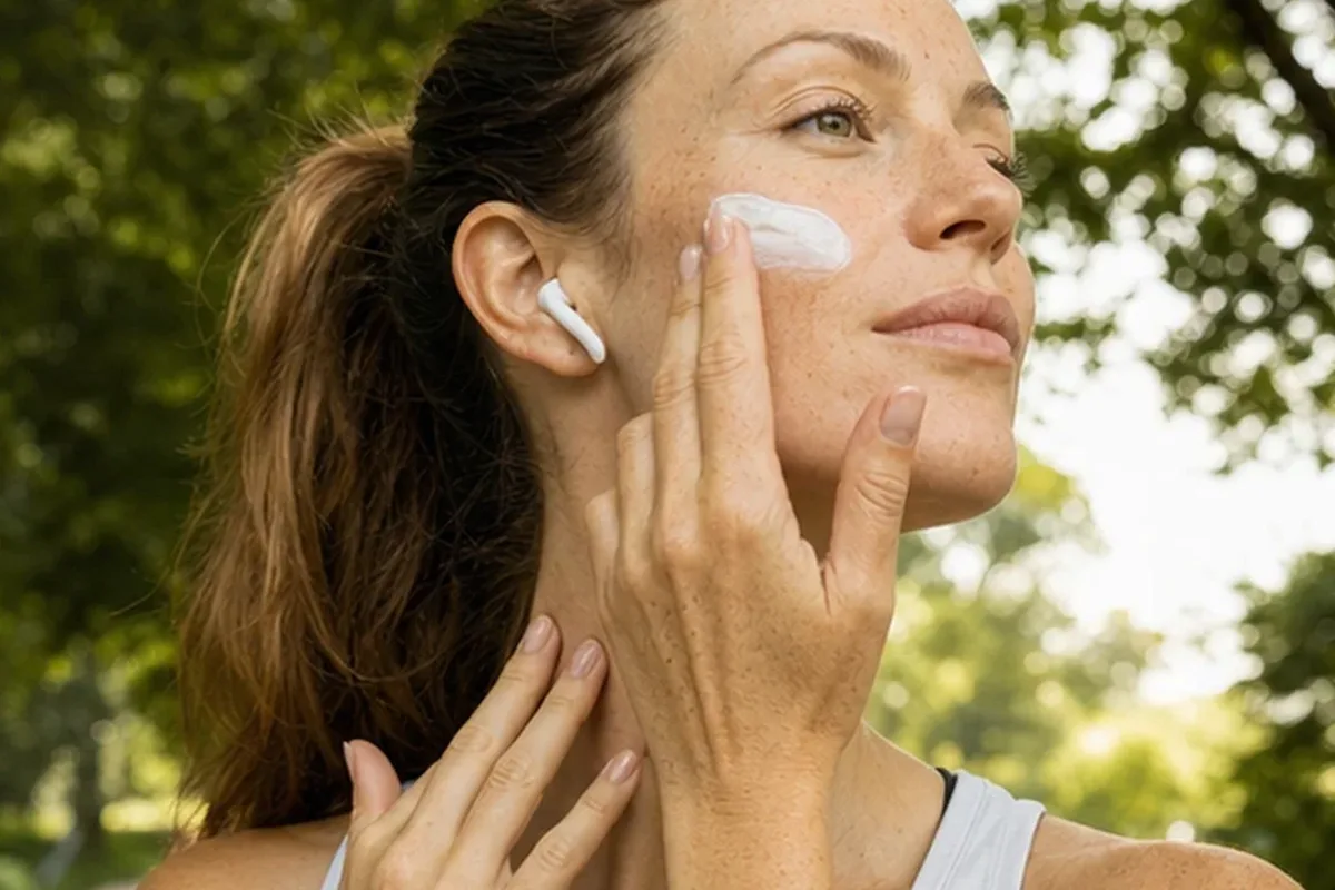 Redaktionelle Detailaufnahme zur Orientierung bei Retinol-Serum für fettige Haut