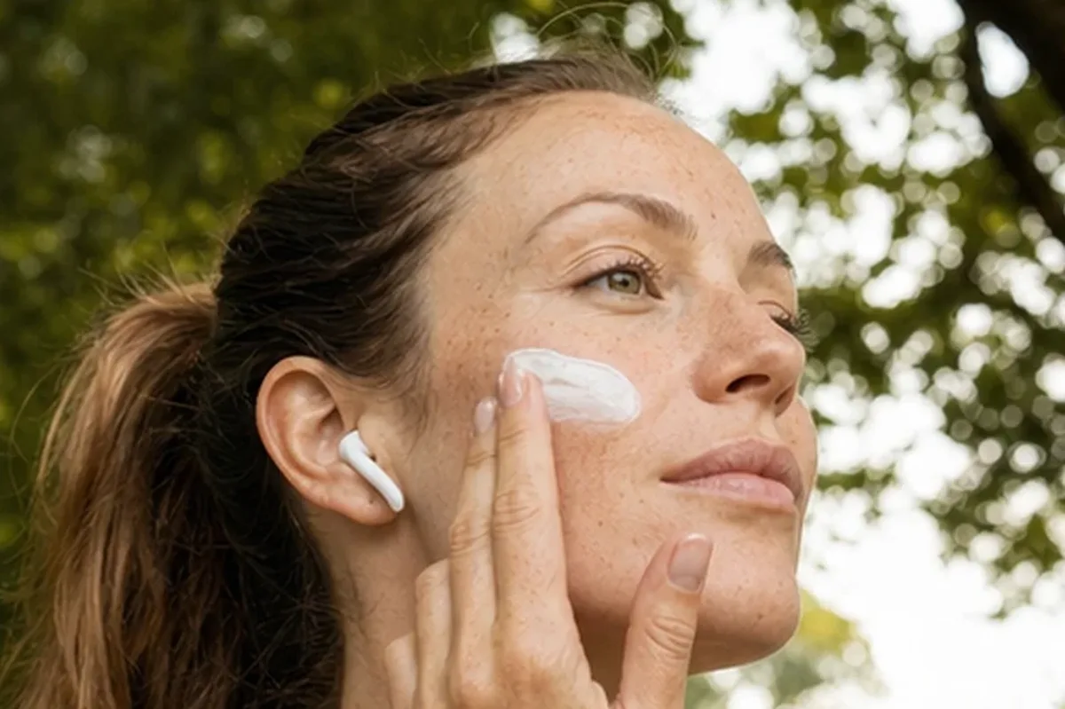 Redaktioneller Beauty-Moment zur Ausgangslage bei Vitamin-C-Serum bei Pigmentflecken