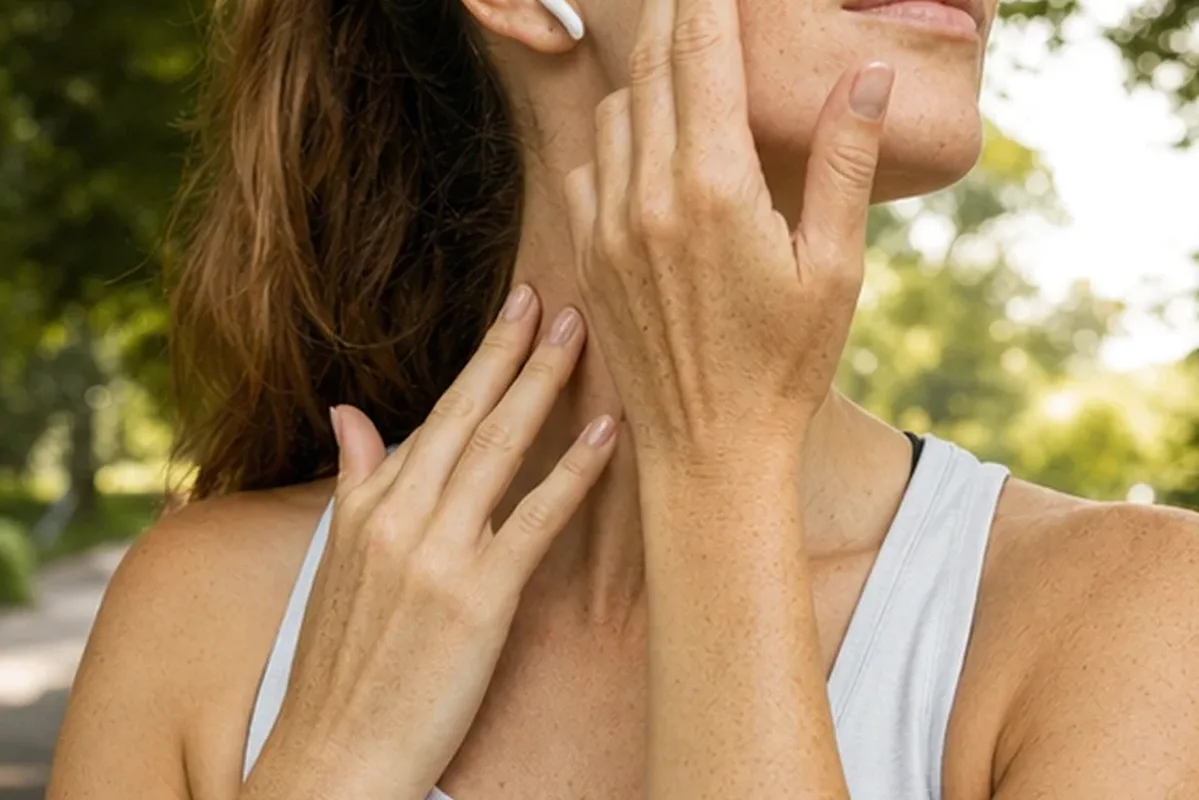 Redaktioneller Beauty-Moment zur Ausgangslage bei Sonnenschutz im Alltag