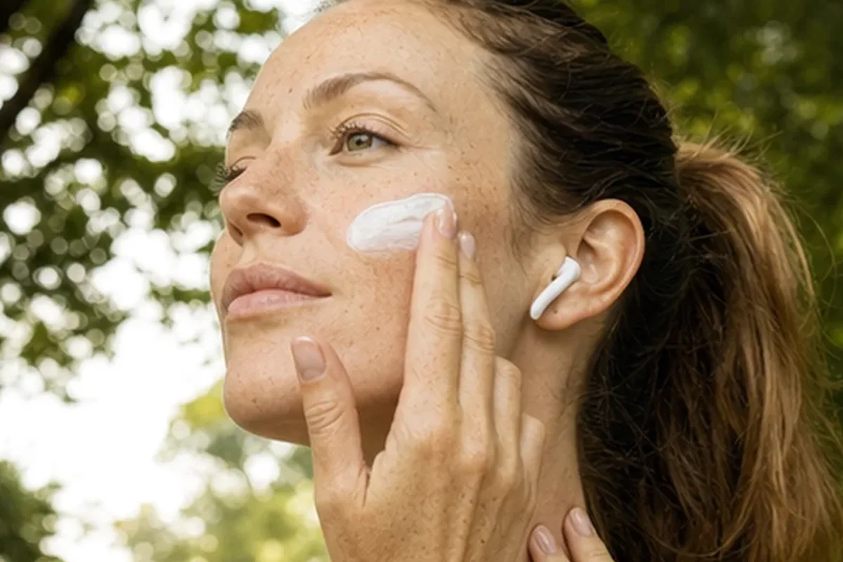 Authentische Beauty-Routine passend zum Thema Chemisches Peeling bei ersten Fältchen