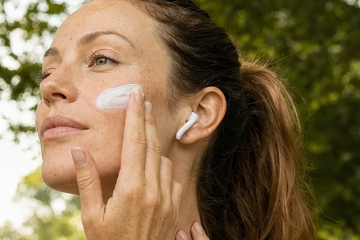 Authentische Beauty-Routine passend zum Thema Niacinamid-Serum bei Pigmentflecken