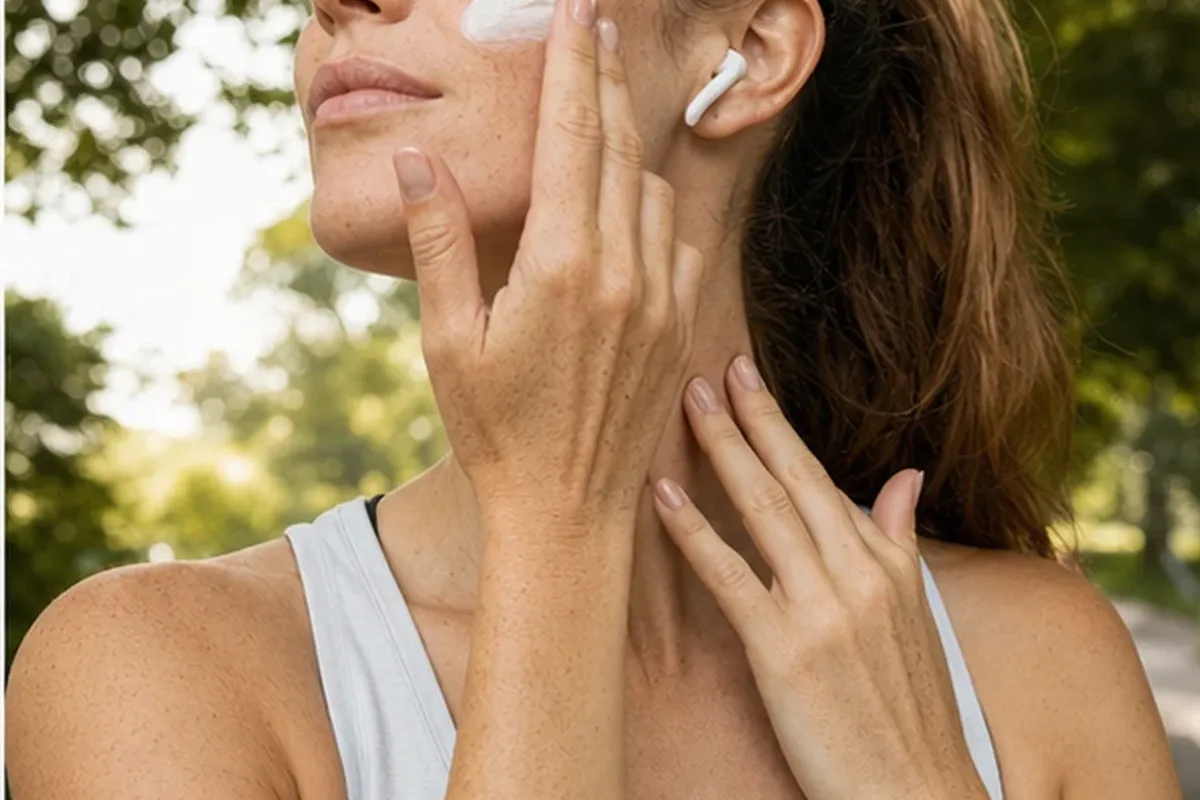 Hochwertige Beauty-Inszenierung zu Auswahlkriterien für Hautbarriere-Pflege bei Pigmentflecken
