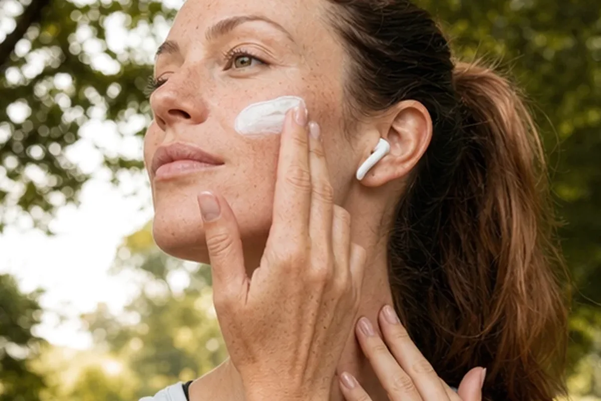Authentische Beauty-Routine passend zum Thema Rasierschaum bei wenig Zeit