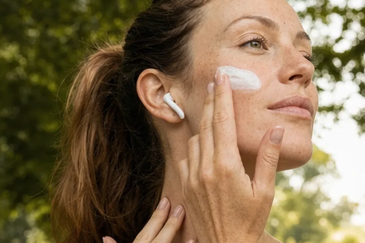 Emotionaler und authentischer Anwendungsmoment rund um Chemisches Peeling für empfindliche Haut