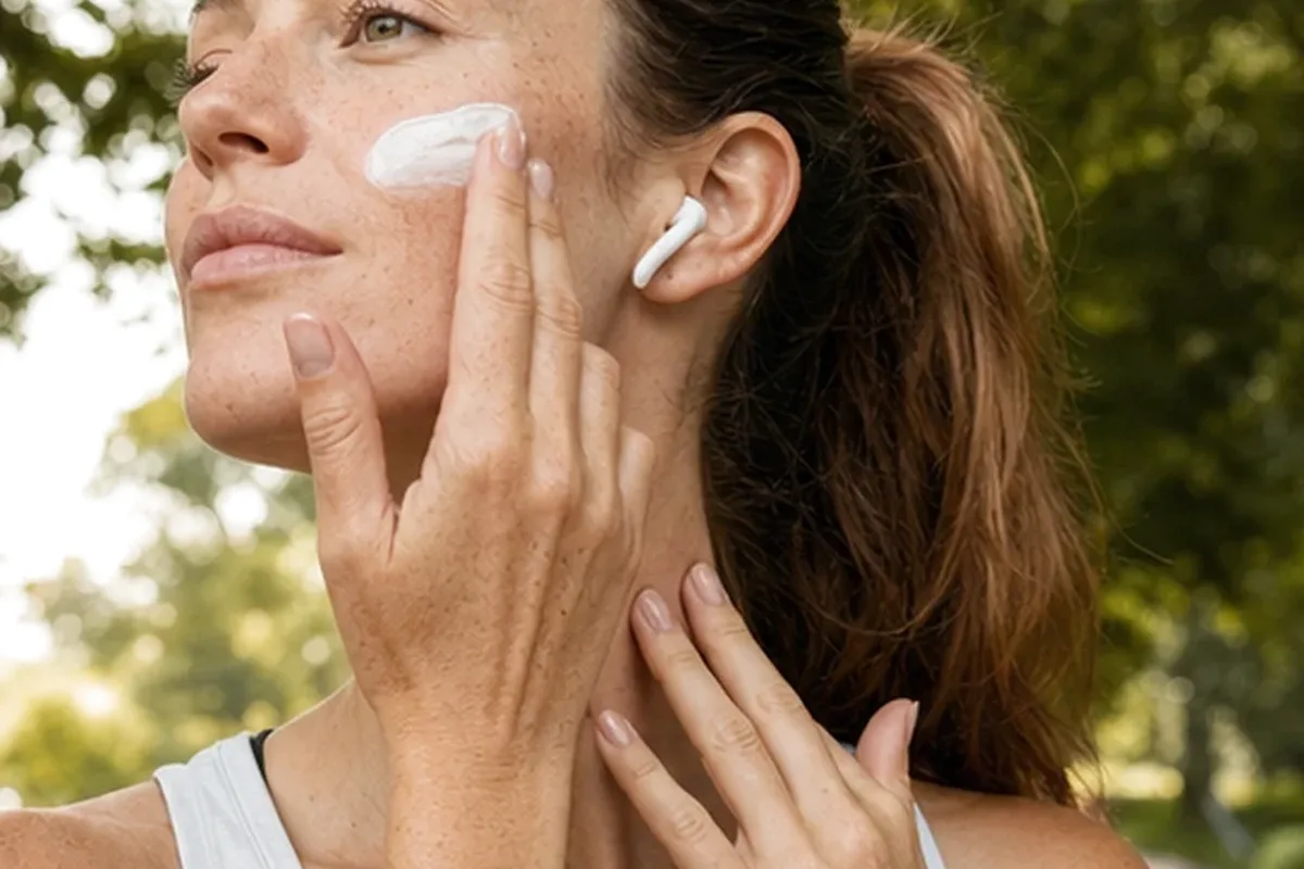 Redaktioneller Beauty-Moment zur Ausgangslage bei Gesichtsmaske für trockene Haut