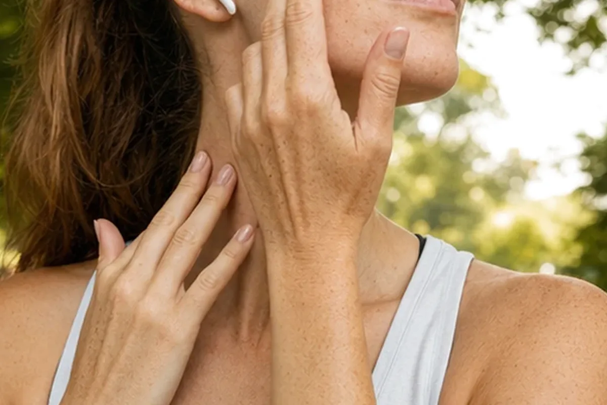 Authentische Beauty-Routine passend zum Thema Augenpflege für unreine Haut