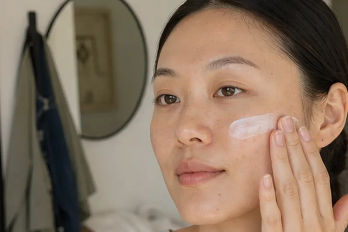 Authentische Beauty-Routine passend zum Thema Hautbarriere-Pflege für empfindliche Haut