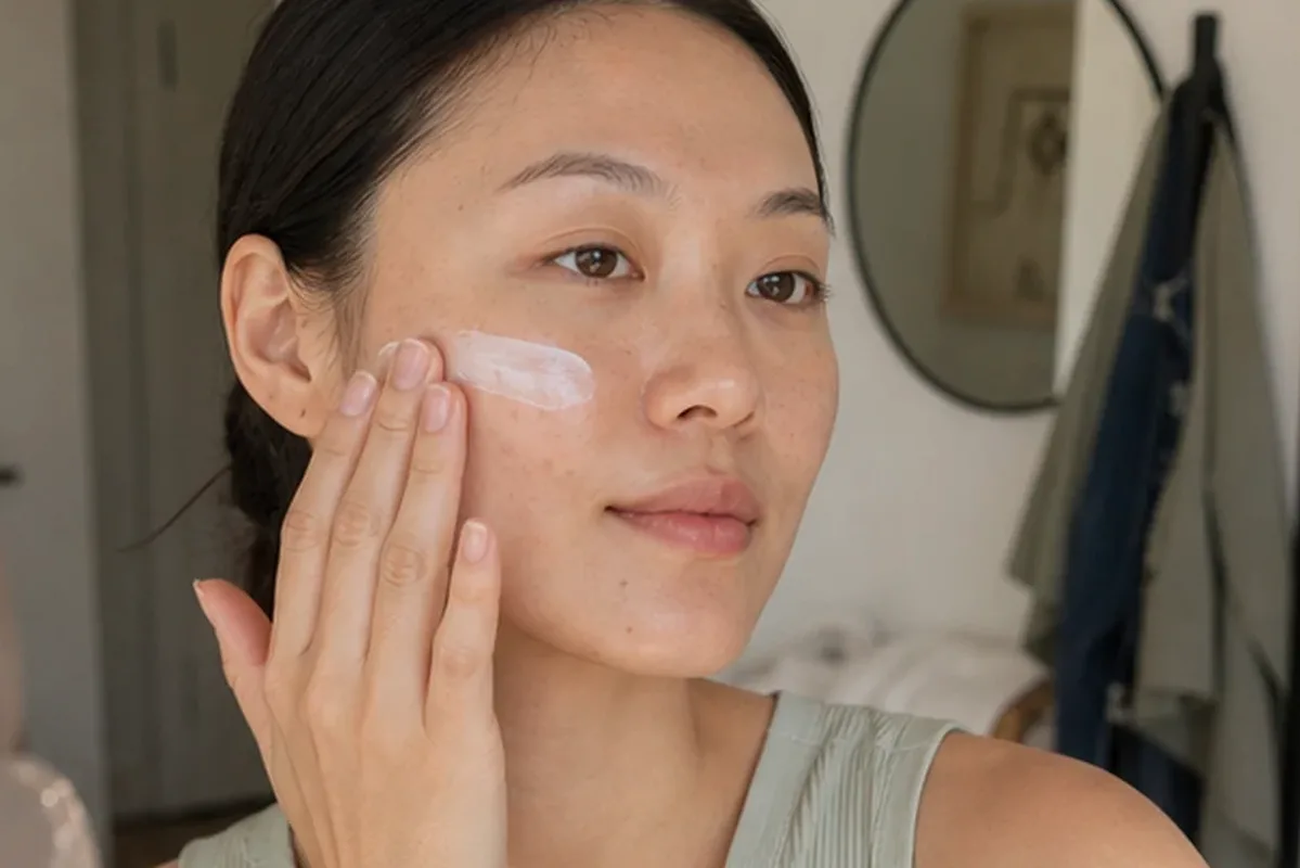 Authentischer Wohlfühlmoment passend zum Beauty-Thema Lockenstab mit Premium-Anspruch