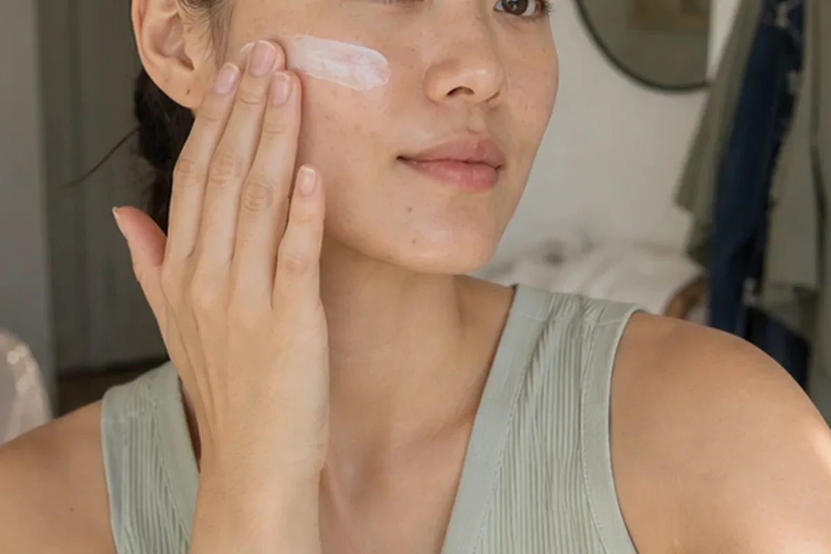 Authentische Beauty-Routine passend zum Thema Chemisches Peeling für Mischhaut