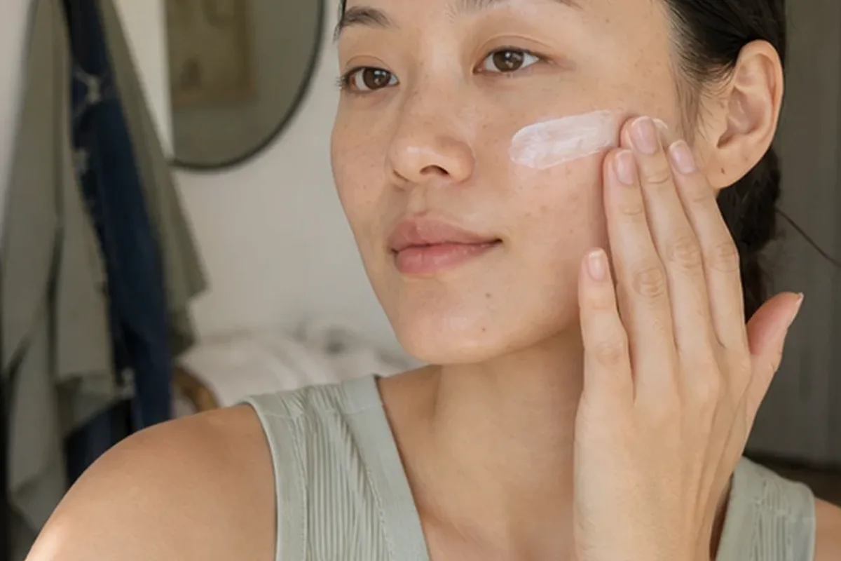Authentischer Wohlfühlmoment passend zum Beauty-Thema Mizellenwasser bei Rötungen
