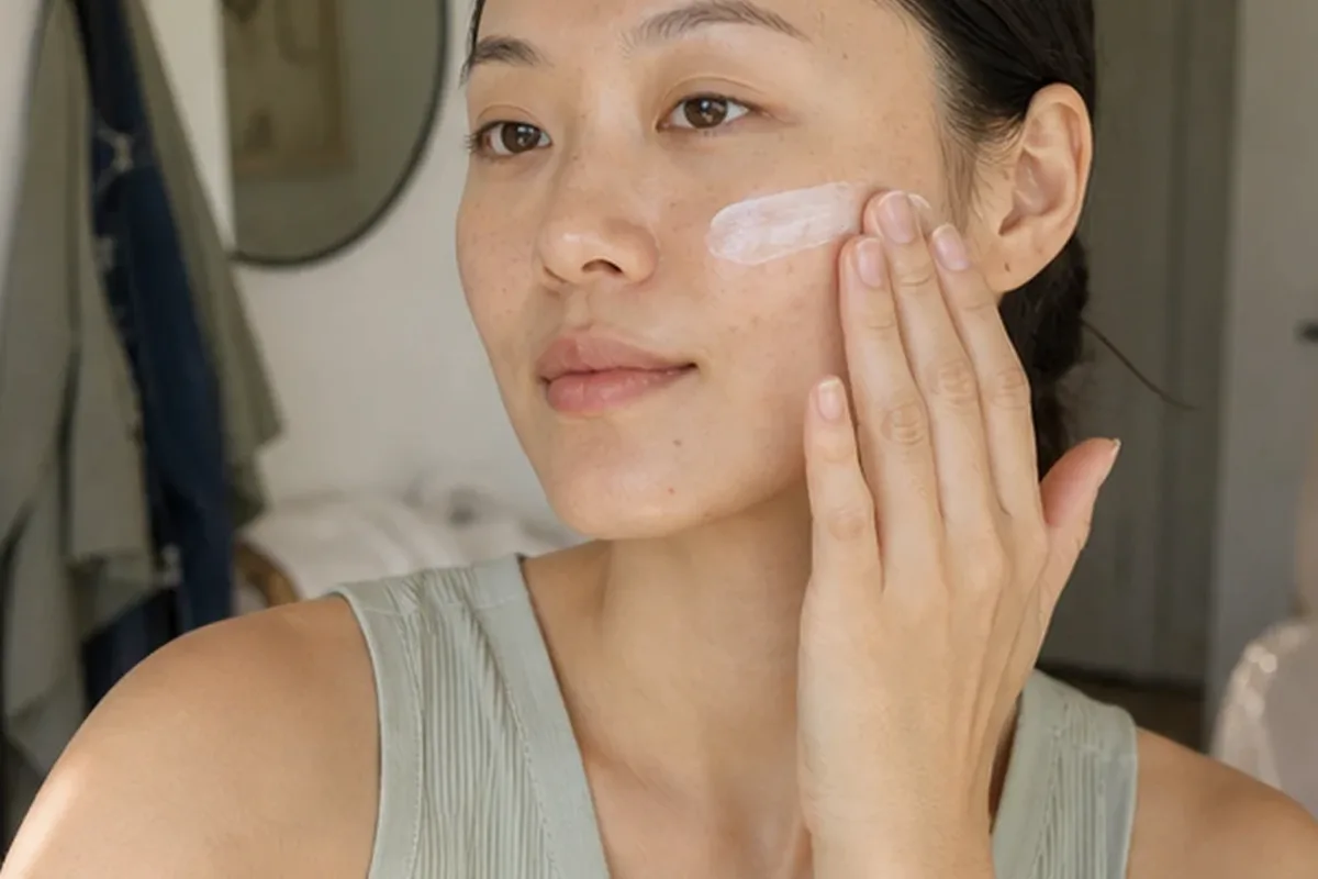 Authentische Beauty-Routine passend zum Thema Gesichtsreinigungsbürste bei wenig Zeit