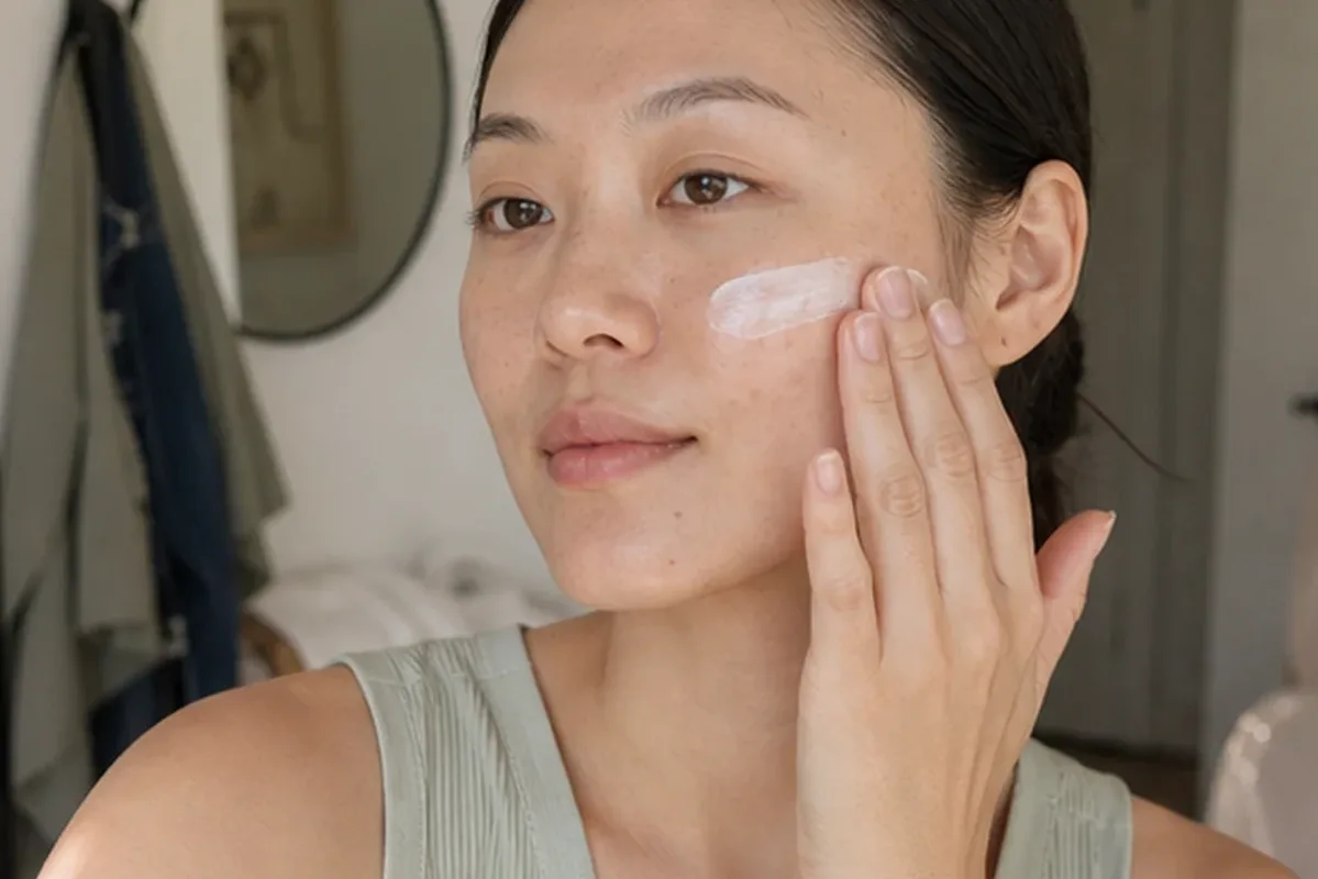 Hochwertige Beauty-Inszenierung zu Auswahlkriterien für Augenpflege bei Rötungen