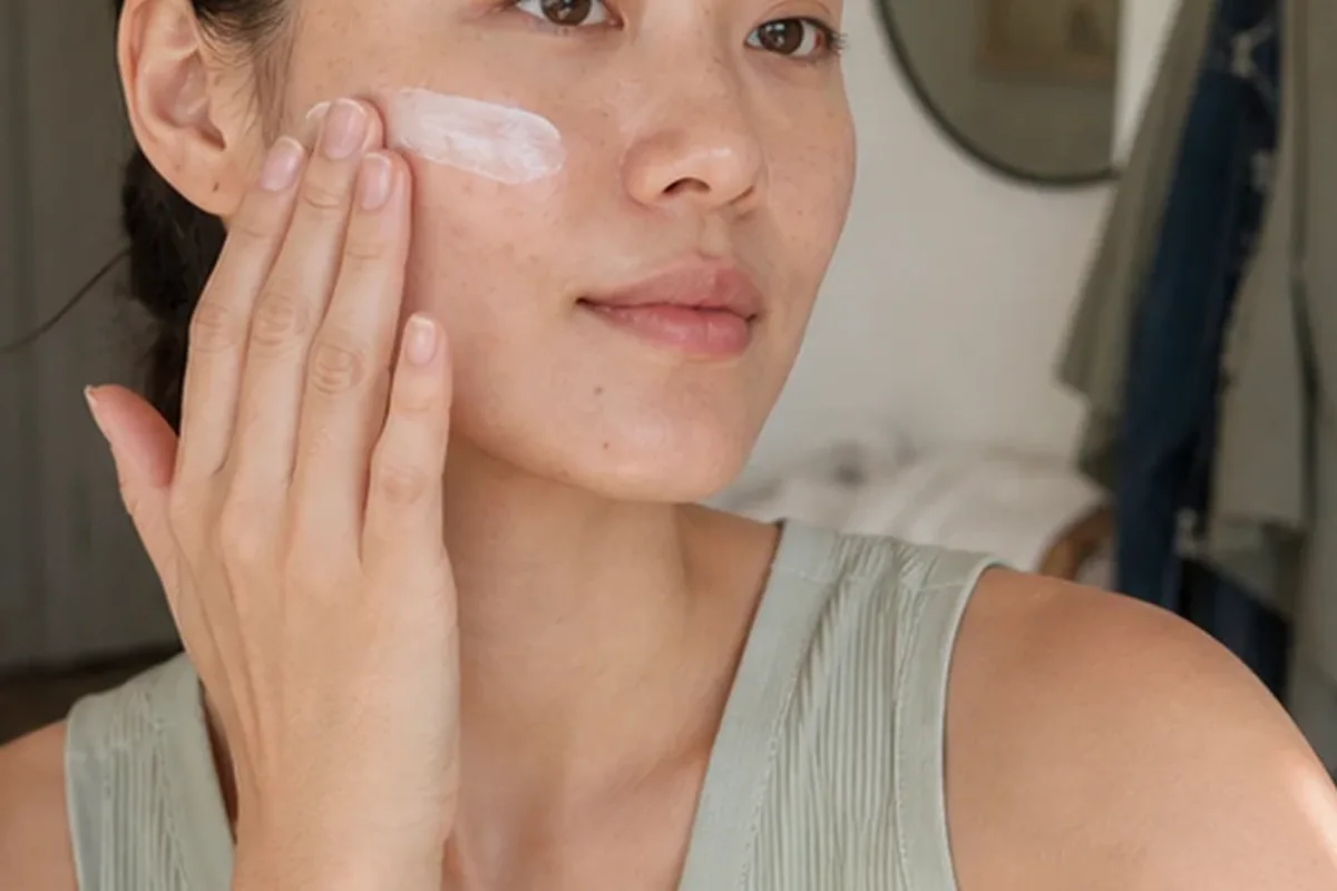 Authentischer Wohlfühlmoment passend zum Beauty-Thema Gesichtssauna mit Premium-Anspruch