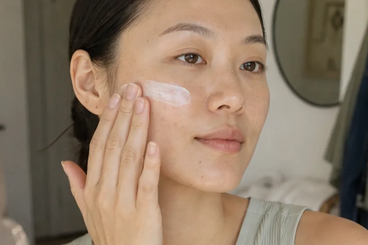 Redaktioneller Beauty-Moment zur Ausgangslage bei Feuchtigkeitsserum für unreine Haut