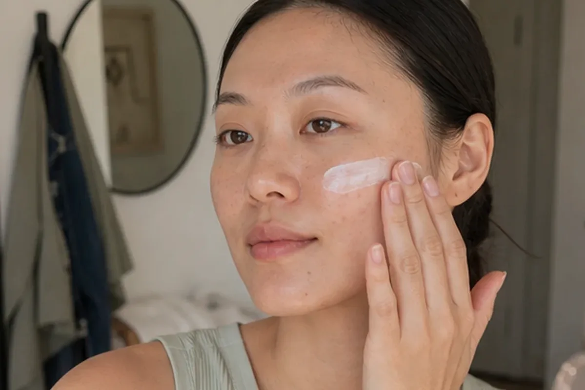 Redaktioneller Beauty-Moment zur Ausgangslage bei Gesichtsreinigungsbürste bei wenig Zeit