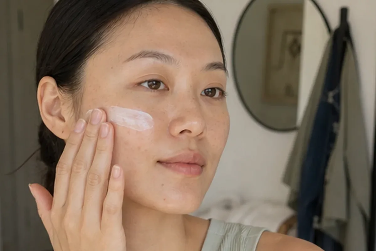Redaktioneller Beauty-Moment zur Ausgangslage bei Augenpflege für trockene Haut