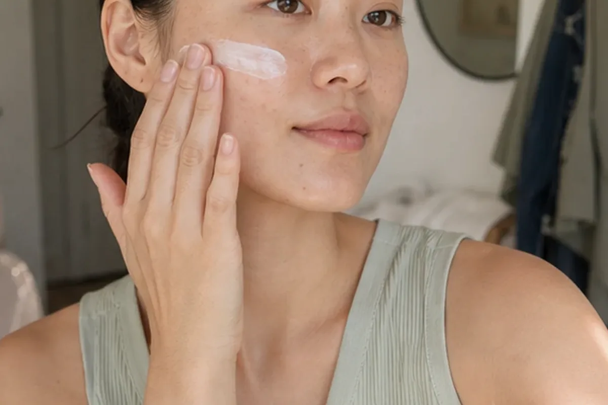 Redaktioneller Beauty-Moment zur Ausgangslage bei Hyaluron-Serum bei ersten Fältchen