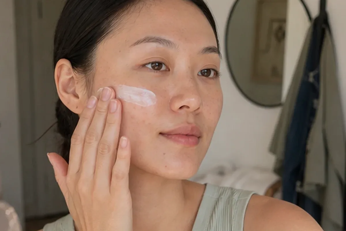 Authentische Beauty-Routine passend zum Thema Anti-Aging-Routine bei ersten Fältchen