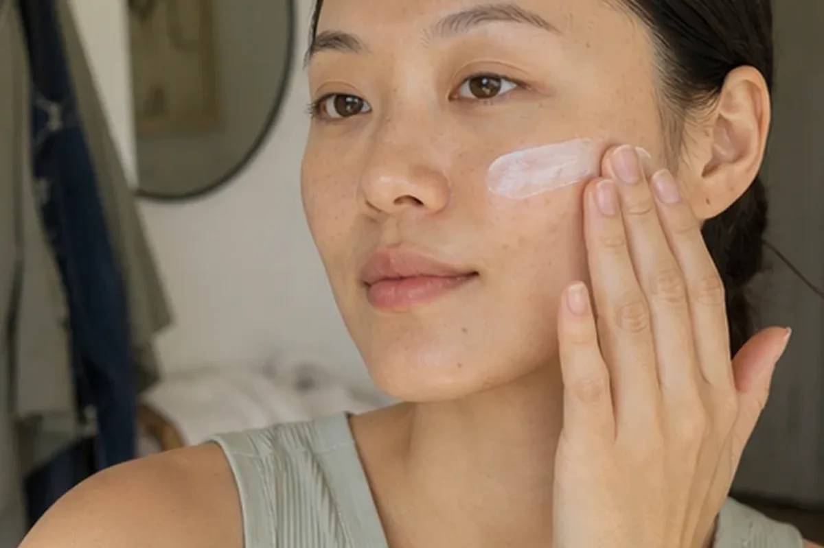 Hochwertige Beauty-Inszenierung zu Auswahlkriterien für Niacinamid-Serum bei ersten Fältchen
