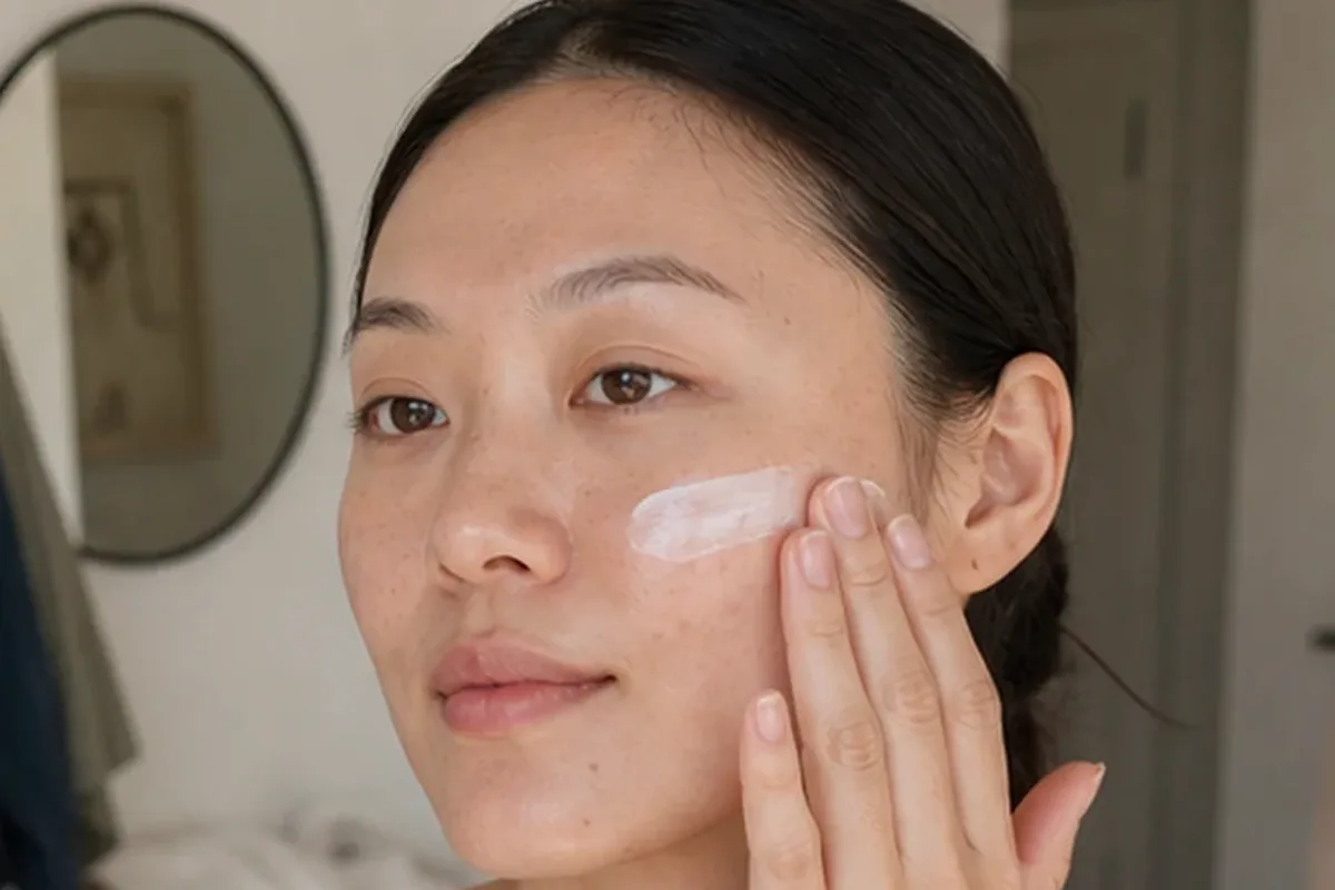 Authentische Beauty-Routine passend zum Thema Hautbarriere-Pflege für unreine Haut