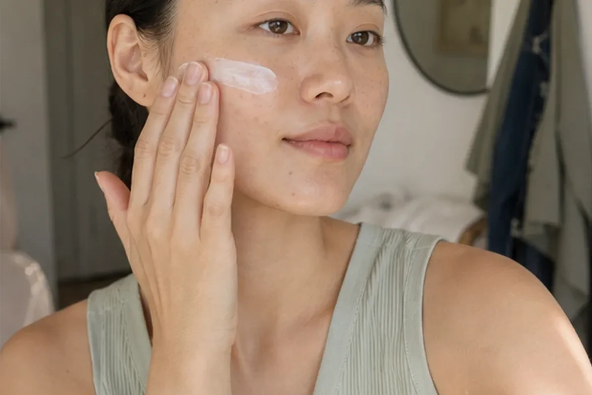 Authentische Beauty-Routine passend zum Thema Reinigungsöl für Mischhaut