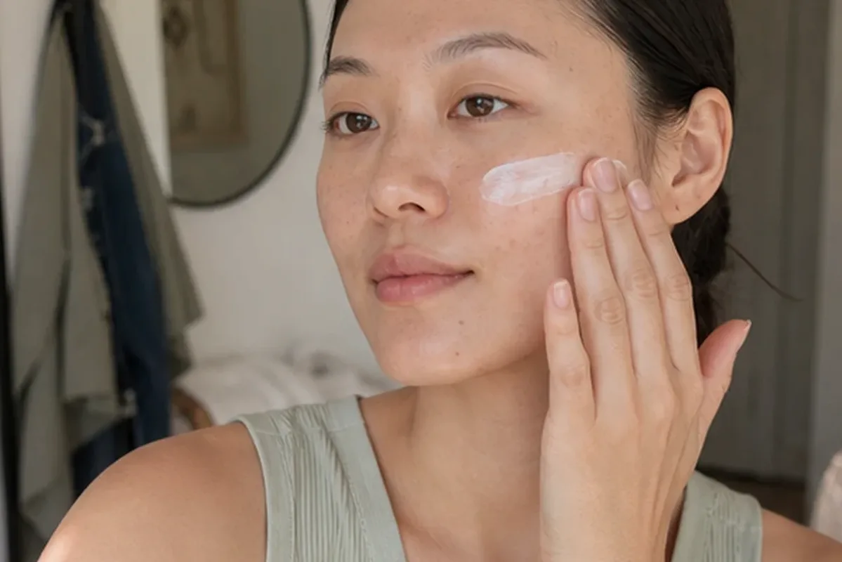 Authentische Beauty-Routine passend zum Thema Gesichtsreinigungsbürste für Anfänger