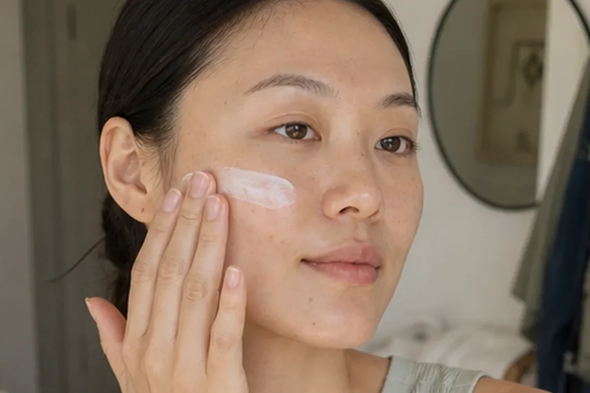 Authentische Beauty-Routine passend zum Thema Gesichtssauna mit Premium-Anspruch