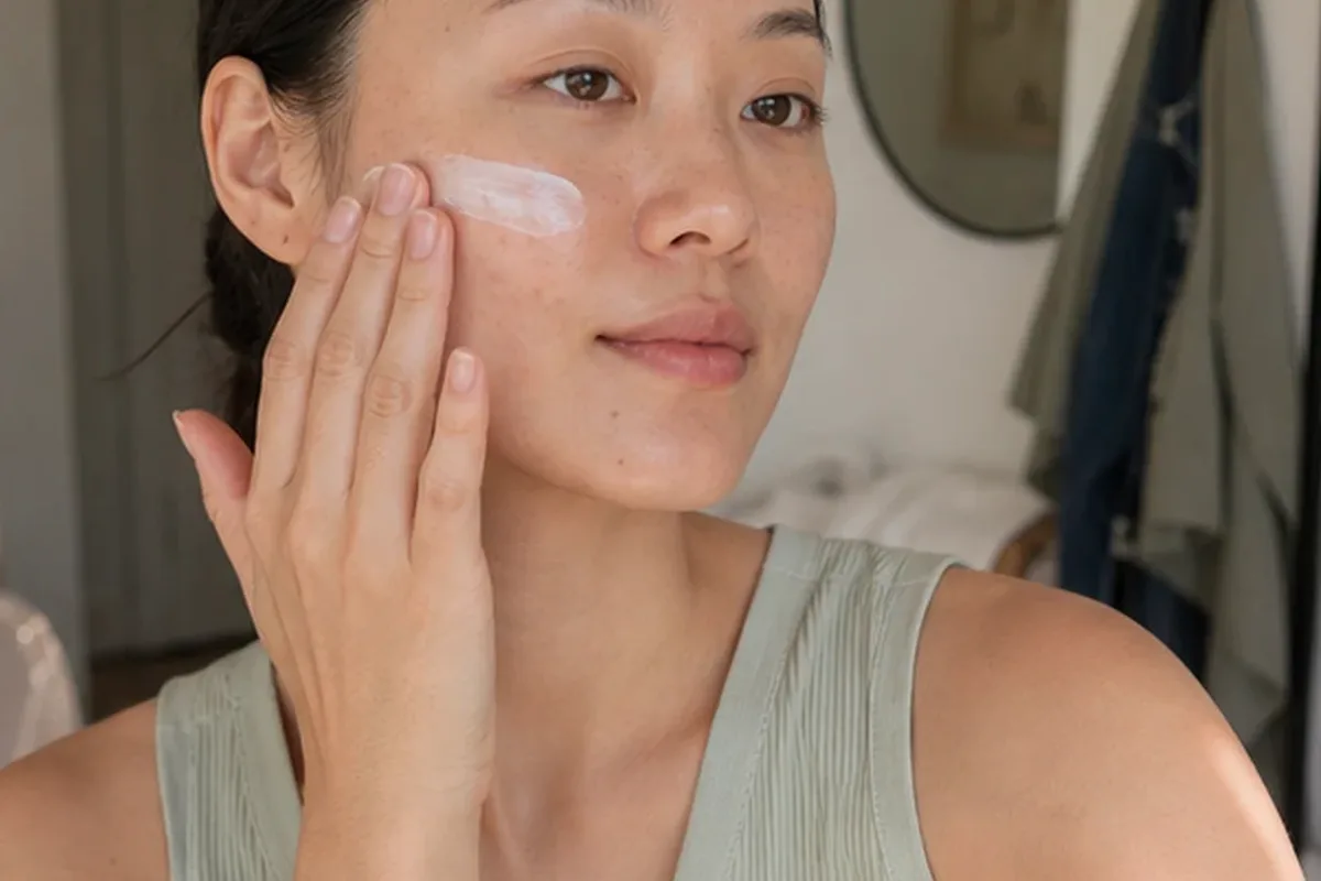 Redaktioneller Beauty-Moment zur Ausgangslage bei Sonnenschutz bei Pigmentflecken