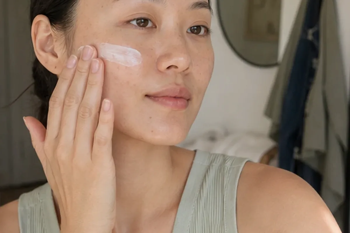 Redaktioneller Beauty-Moment zur Ausgangslage bei Niacinamid-Serum für trockene Haut