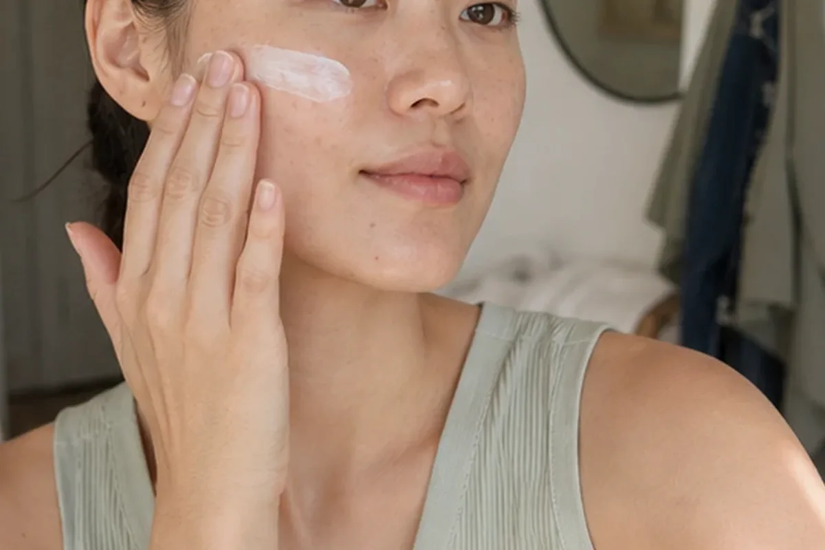 Redaktionelle Detailaufnahme zur Orientierung bei Retinol-Serum bei Pigmentflecken
