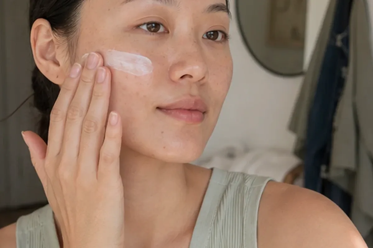 Hochwertige Beauty-Inszenierung zu Auswahlkriterien für Hyaluron-Serum für fettige Haut